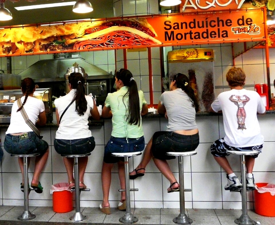 Backs stool women