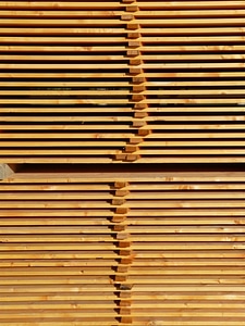 Wood storage stack photo