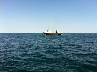Fishing vessel ship sea photo