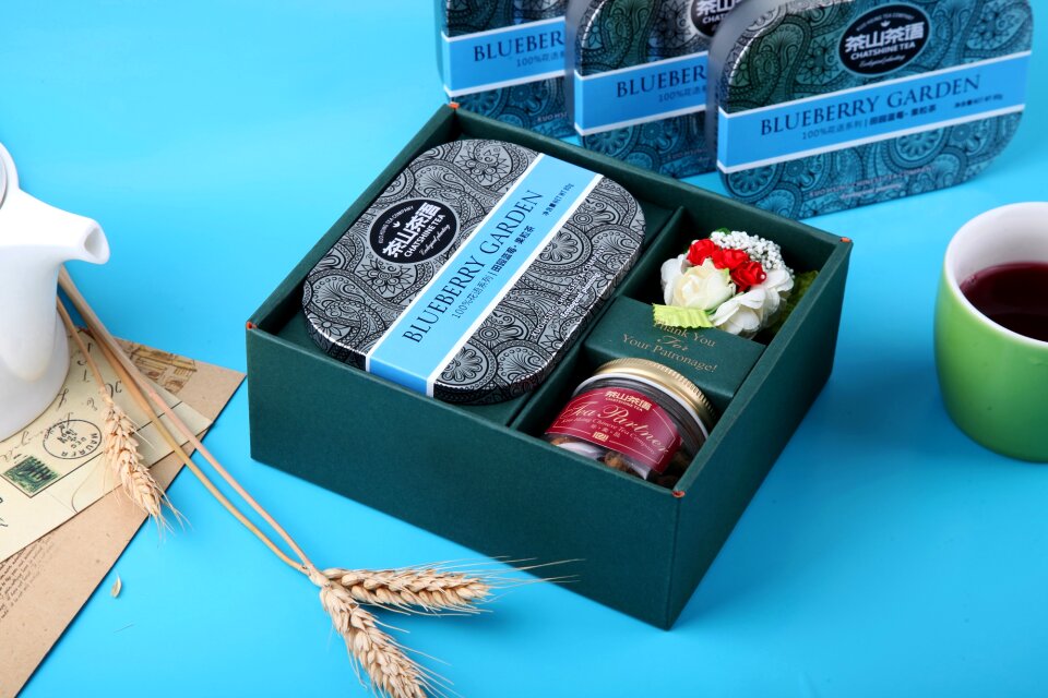 Countryside blueberry tea language