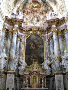 Altar architecture baroque photo
