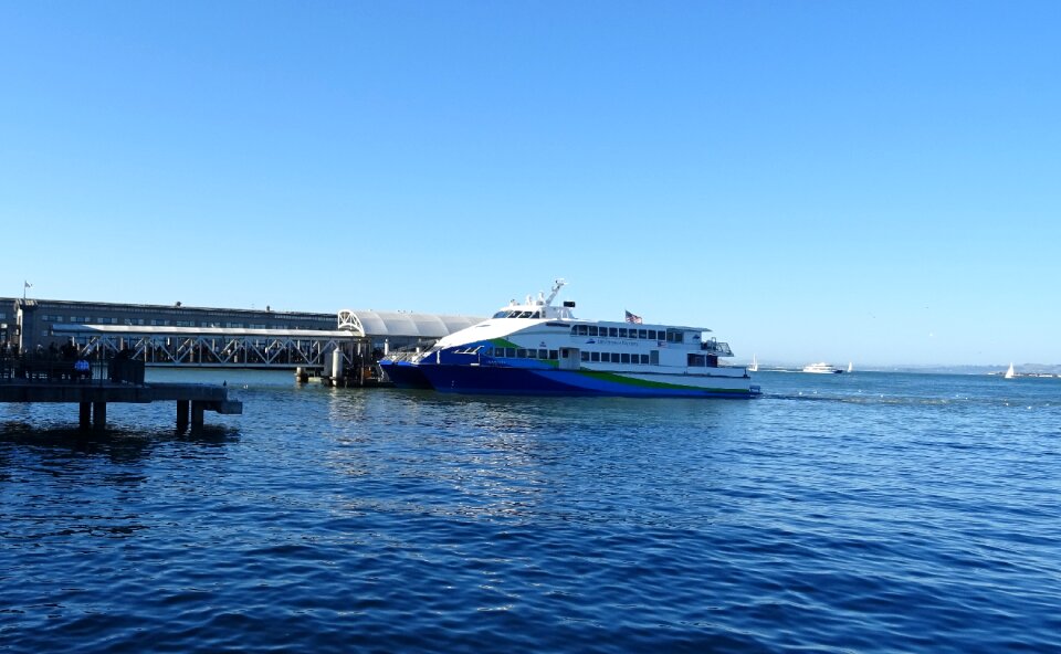Pier ferry building port