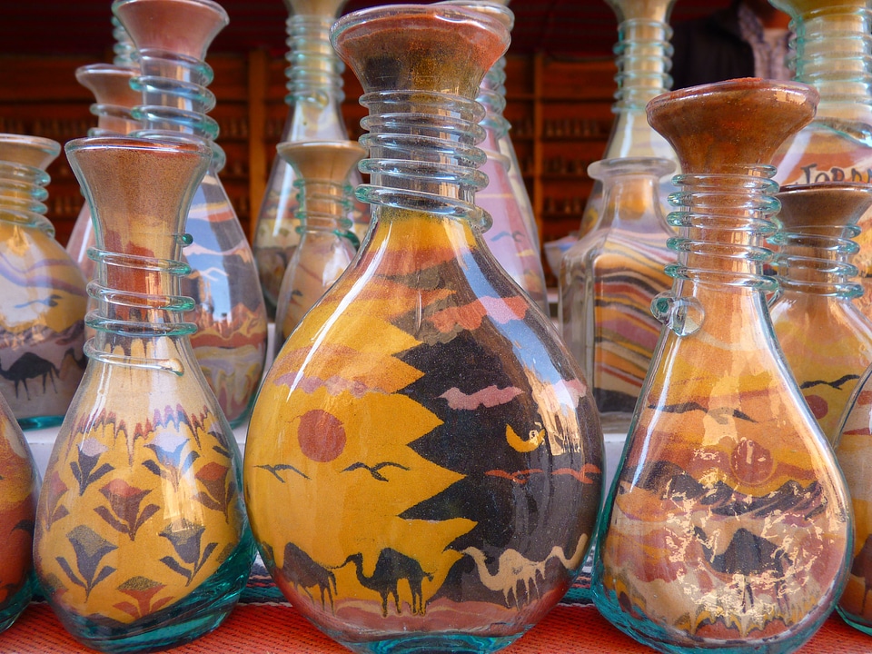 Travel middle east sand