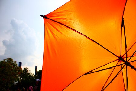 The sun sunproof orange
