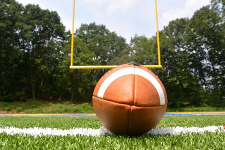 American football hash green football