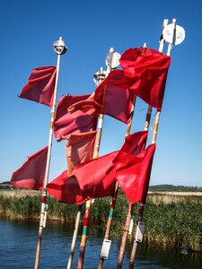 Reed fishing signalflag