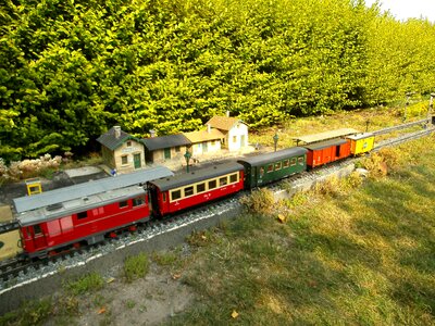 Lgb model train garden photo