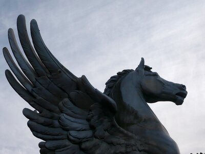 Pegasus say fairy tales photo