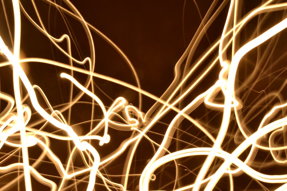 Long exposure bright backdrop