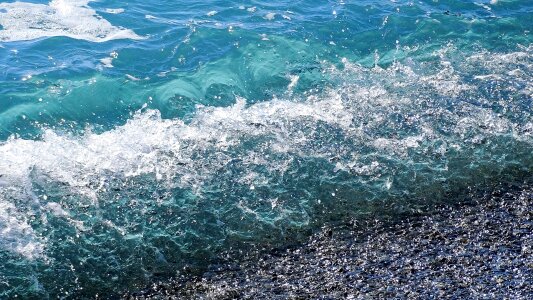 Water litoral orla