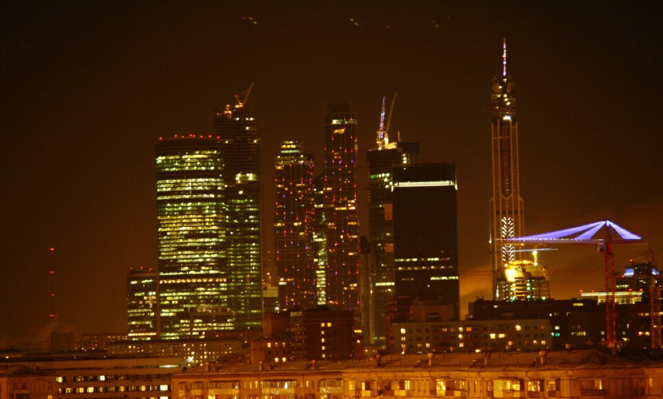 Office skyscrapers structure