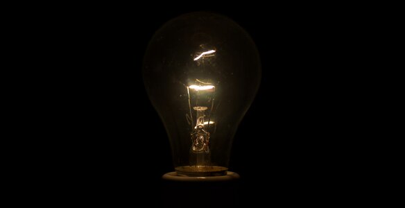 Bulb lamp lights photo