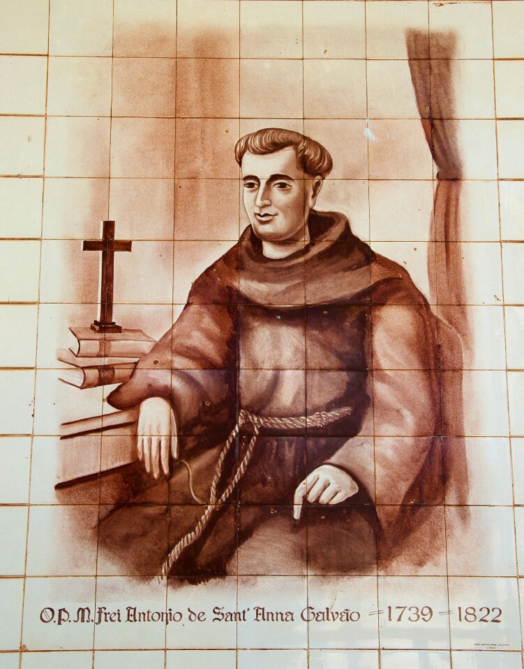 Painting brazil priest