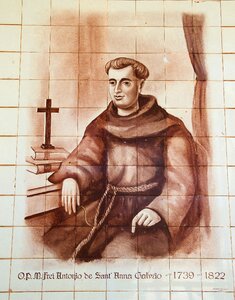 Painting brazil priest