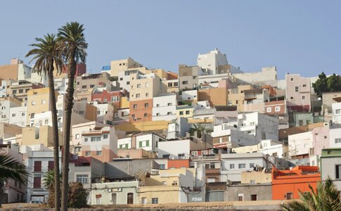 Spain buildings canary islands photo