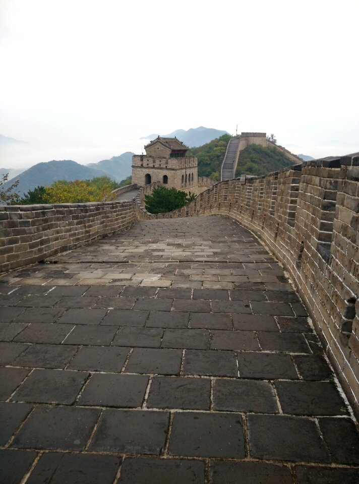 China the great wall city gate tower