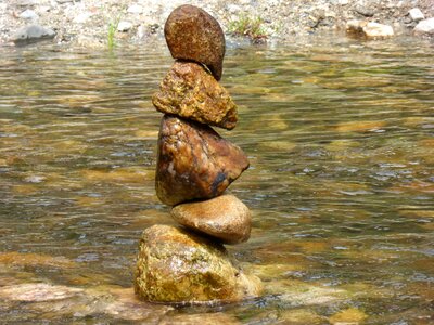 Cairn river summer