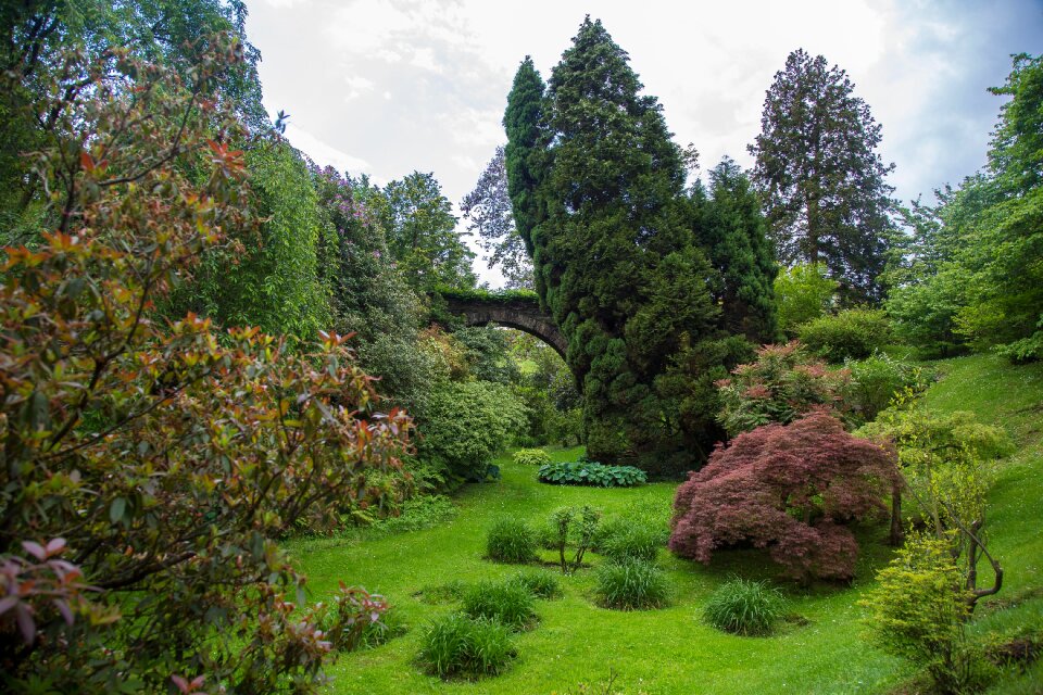 Landscape lago maggiore villa taranto