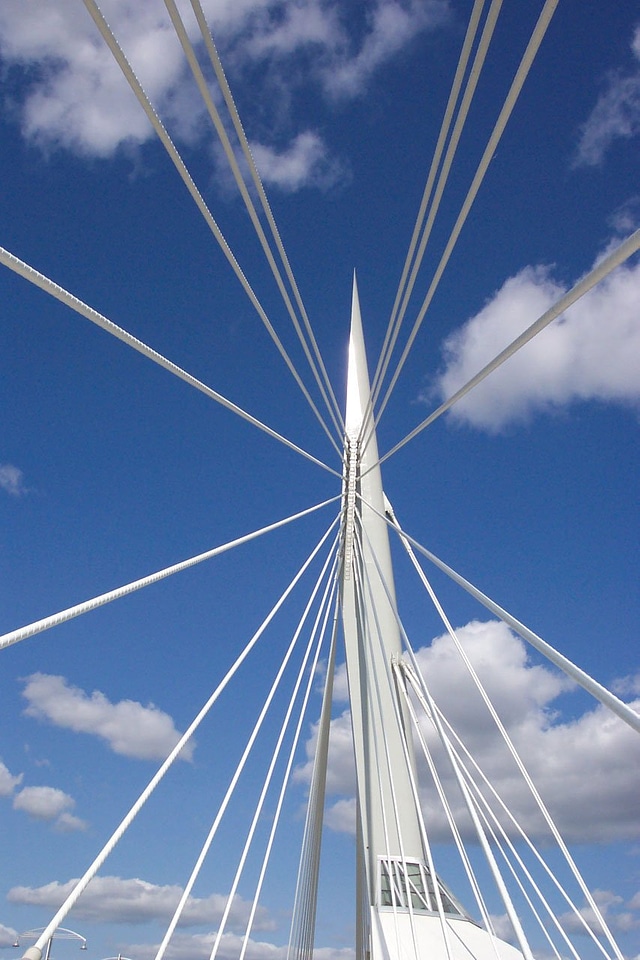 Sky white blue