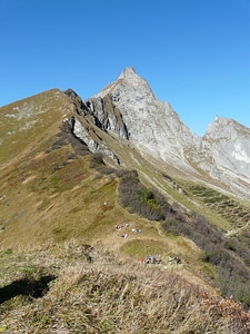 Mountains summit small höfats