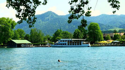 Tegernsee ship promenade
