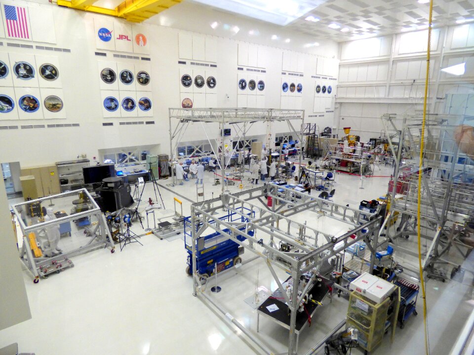Pasadena space satellite