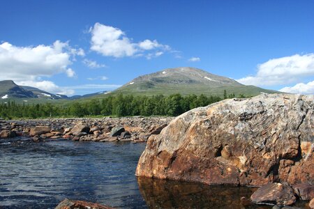 Swedish mountains snasahögarna handölan