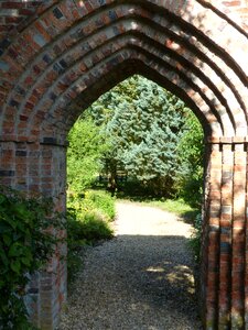 Arched archway photo