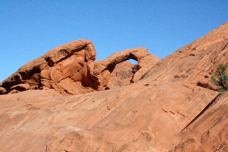 Valley of fire rock arch arch