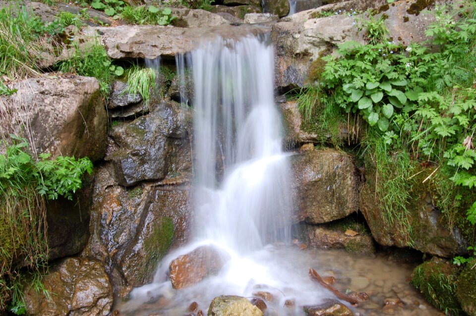 Nature bach waterfall