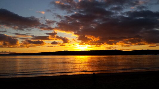 Seafront seashore devon