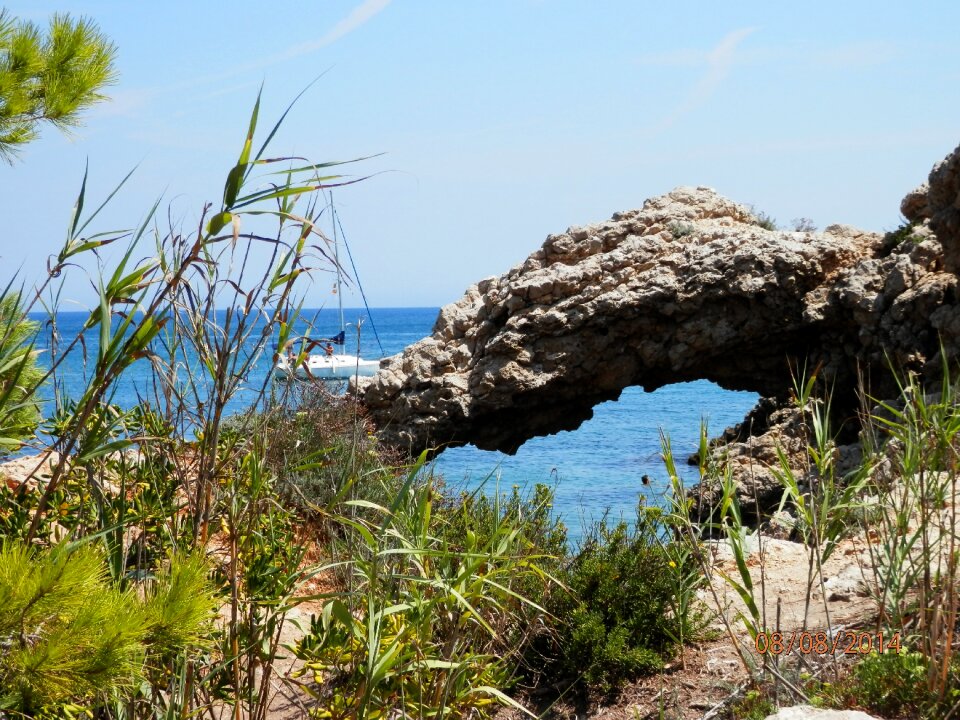 Sea horizon mediterranean