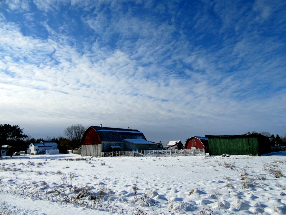 Country winter wintry