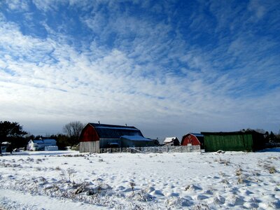 Country winter wintry photo