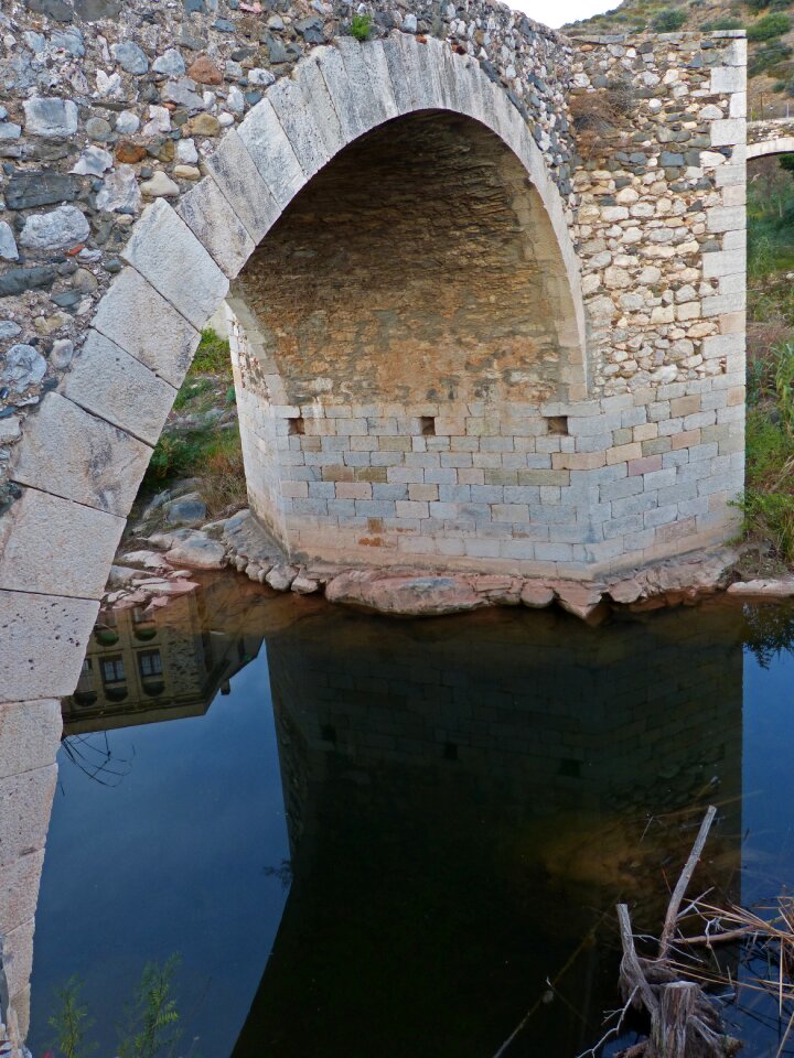 River reflection romanesque