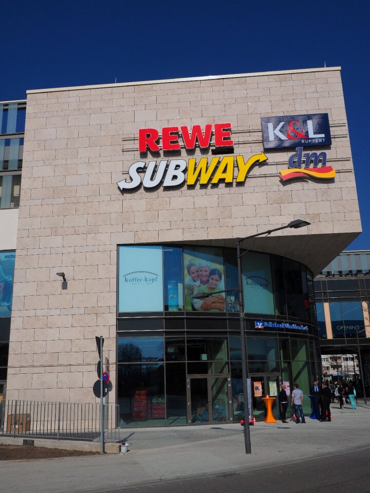 Mall shopping center retail stores