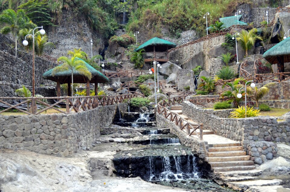 Thermal baths travel scenery
