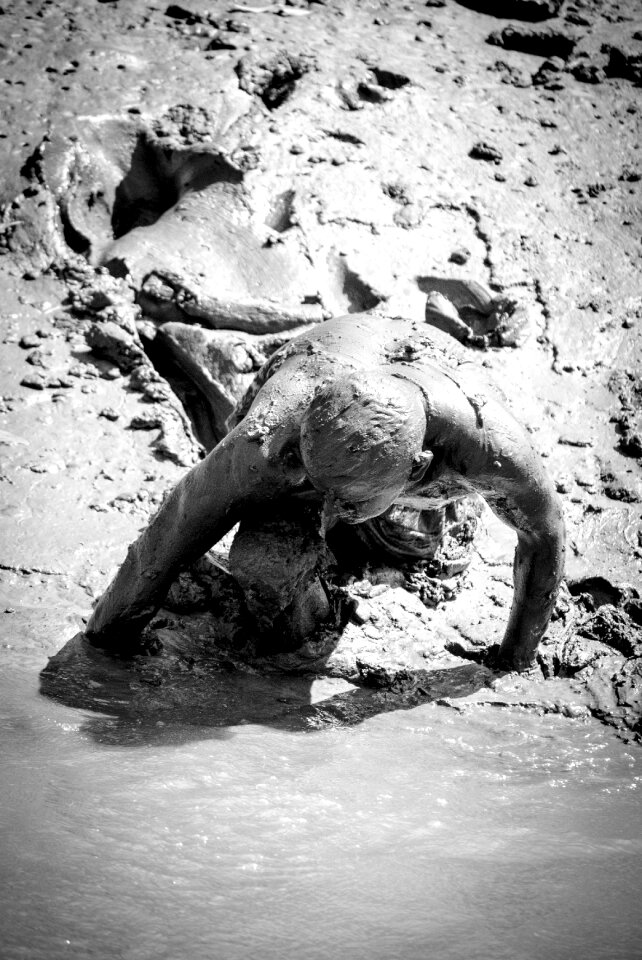 Water human person picking crab
