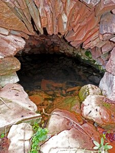 Priorat stone building rustic photo