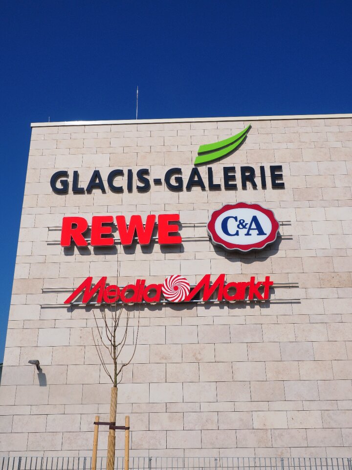 Mall shopping center retail stores