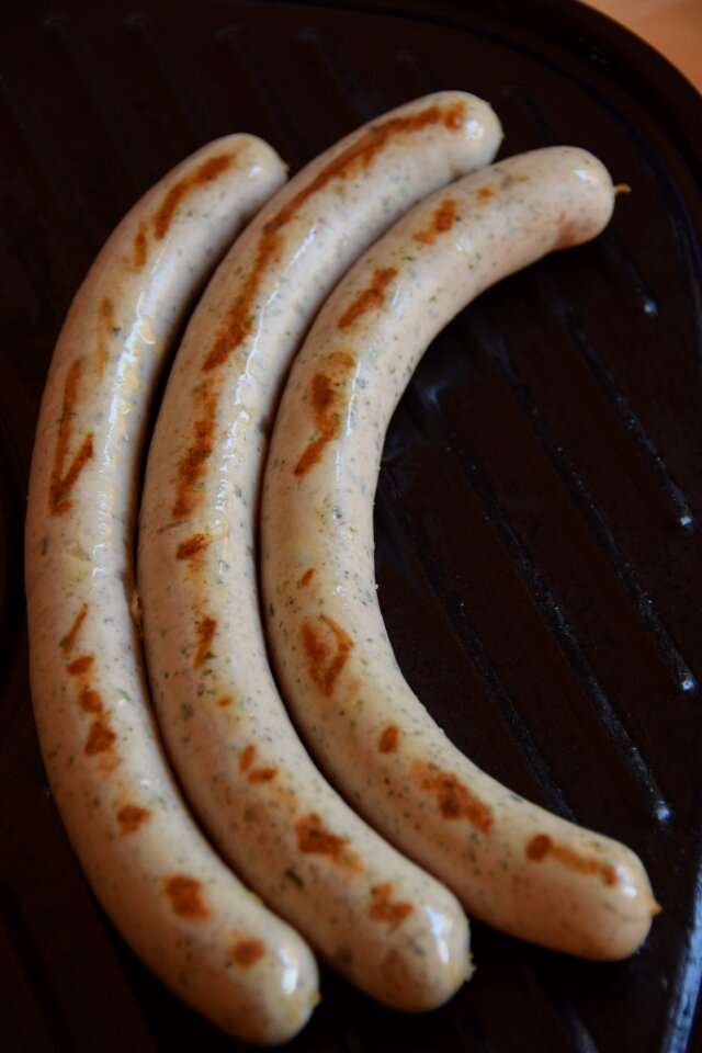 Bratwurst sausage grill