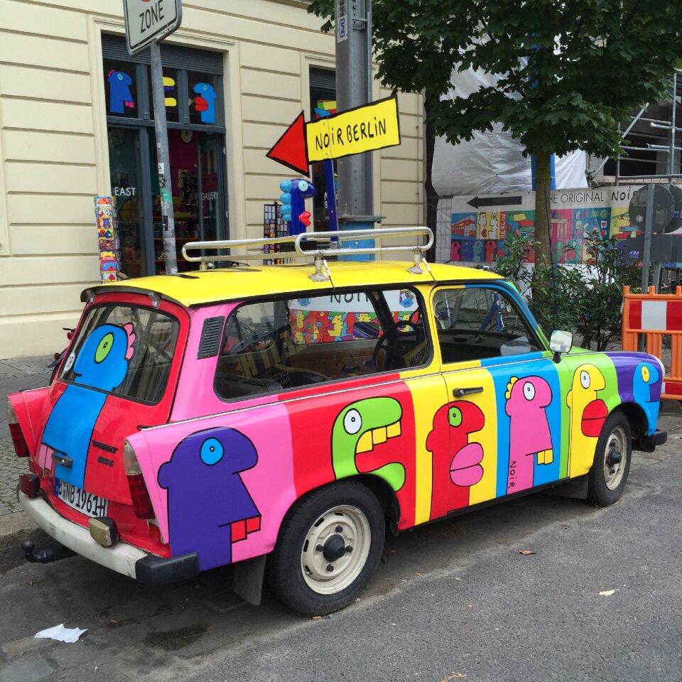 Germany car colorful