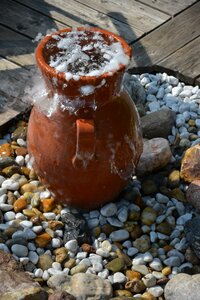 Amphora krug dry ice