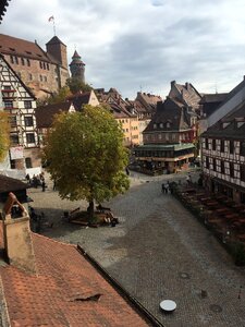 Historic center nuremberg fachwerkhaus