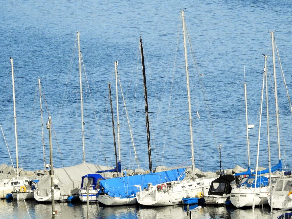 Sailing sail boat sea
