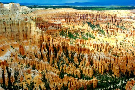 America landscape cliff