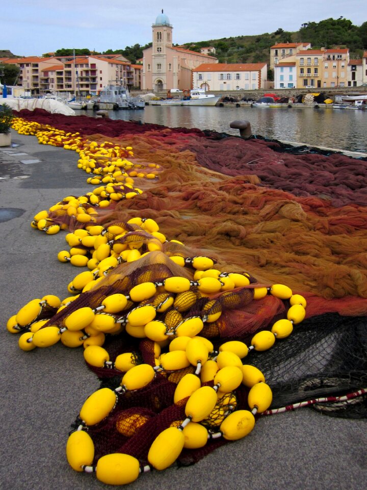 Mediterranean pyrénées-orientales harbor