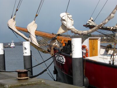 Sail baltic sea ship