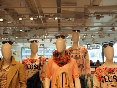 Decoration fashion industry shopping photo