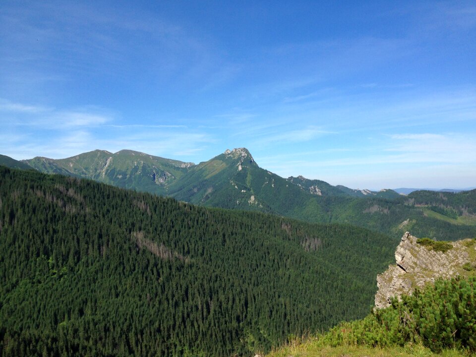 Mountains landscape the national park